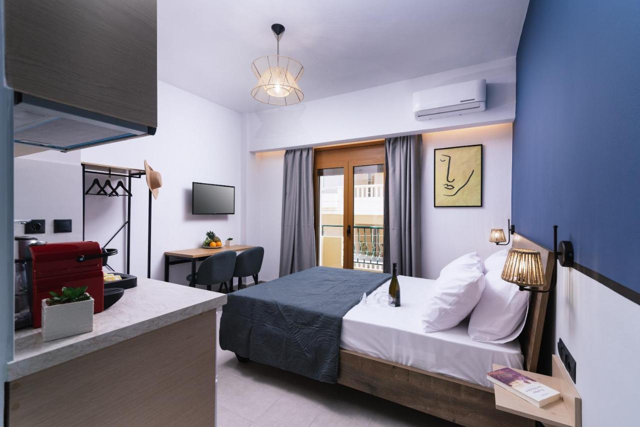 Alcyone Studios And Apartments 伊拉克利翁 外观 照片