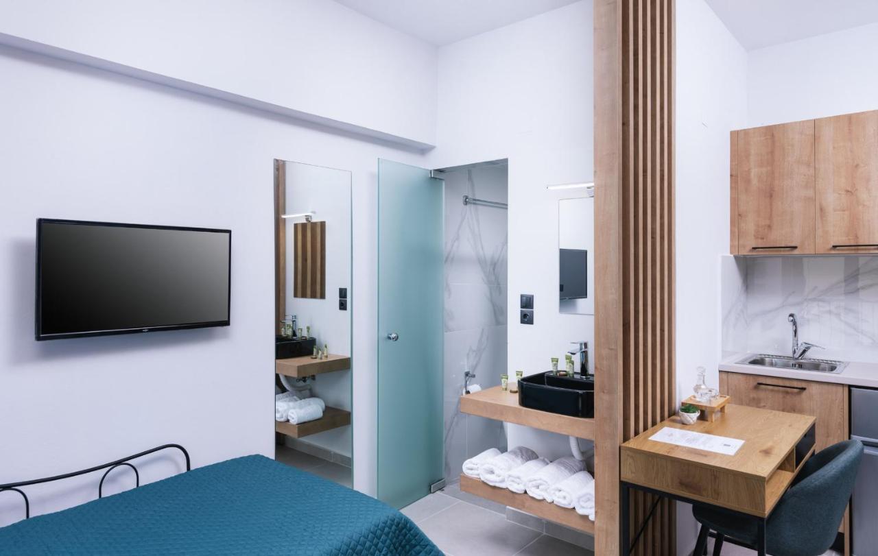 Alcyone Studios And Apartments 伊拉克利翁 外观 照片