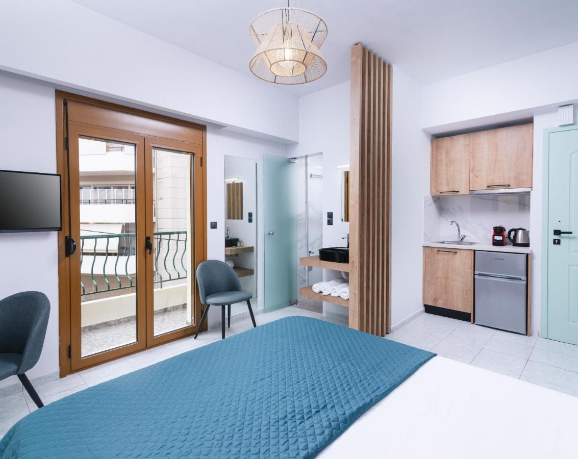 Alcyone Studios And Apartments 伊拉克利翁 外观 照片