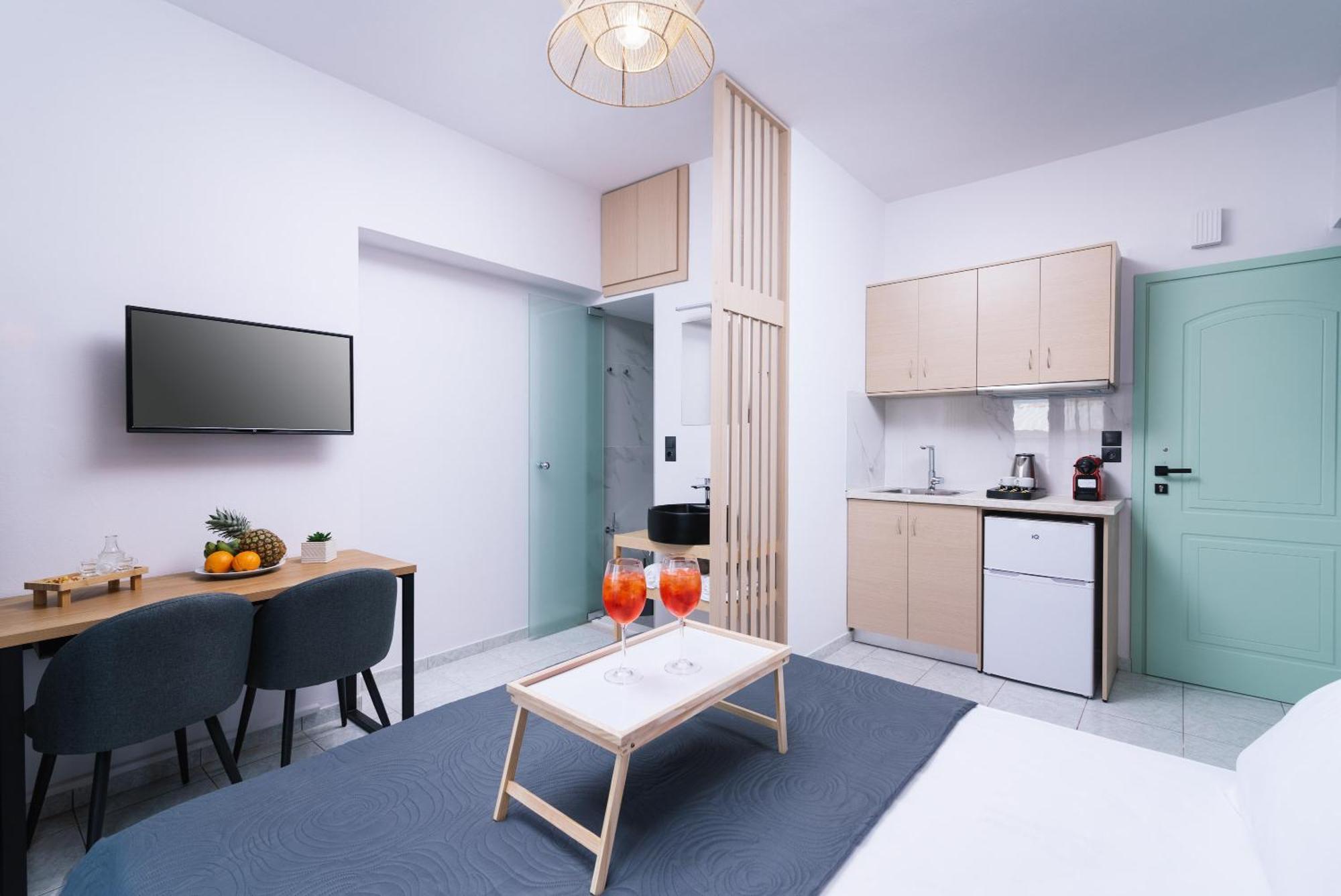 Alcyone Studios And Apartments 伊拉克利翁 外观 照片
